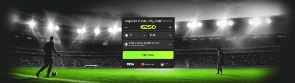 Betovo Sportsbook Bonus – 100% up to €250 Welcome Offer