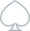 Playing card spade symbol